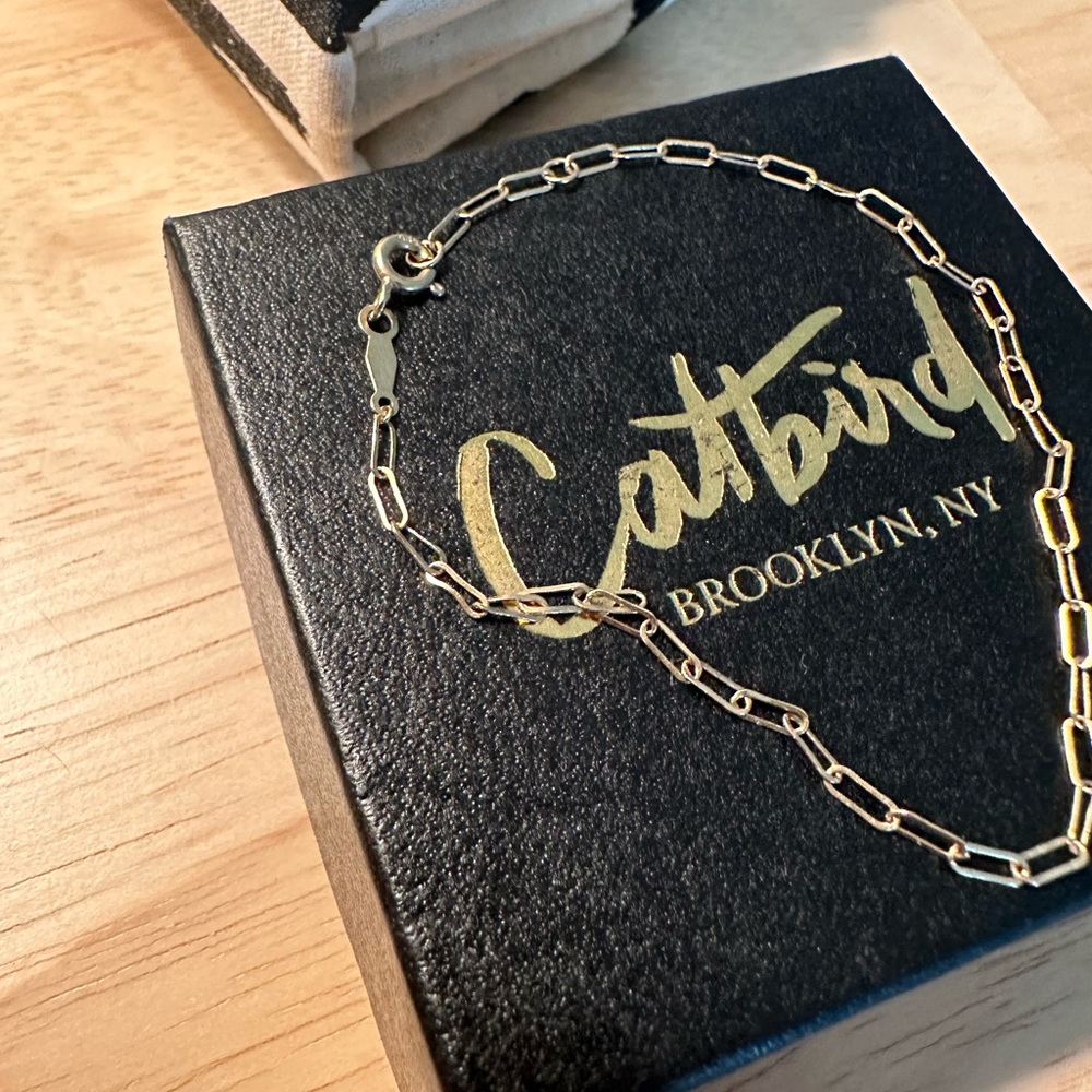 Catbird 1976 14k gold bracelet